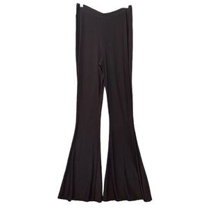 Nasty Gal Flared Pants Womens Size 10 High Waisted Ruched